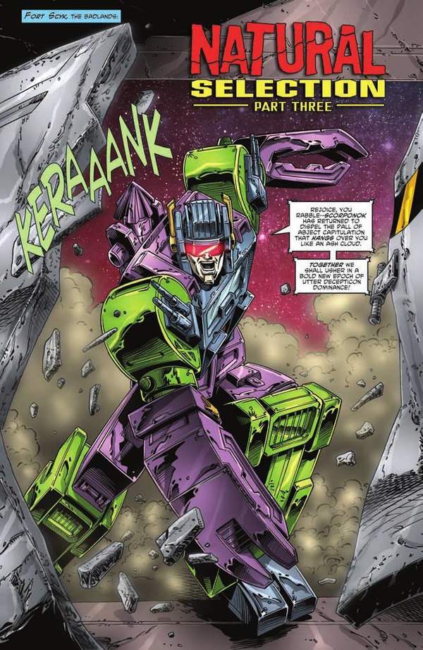 Transformers Regeneration One 88 Comic Book Preview Hot Rod Meets PRIMUS Image  (2 of 8)